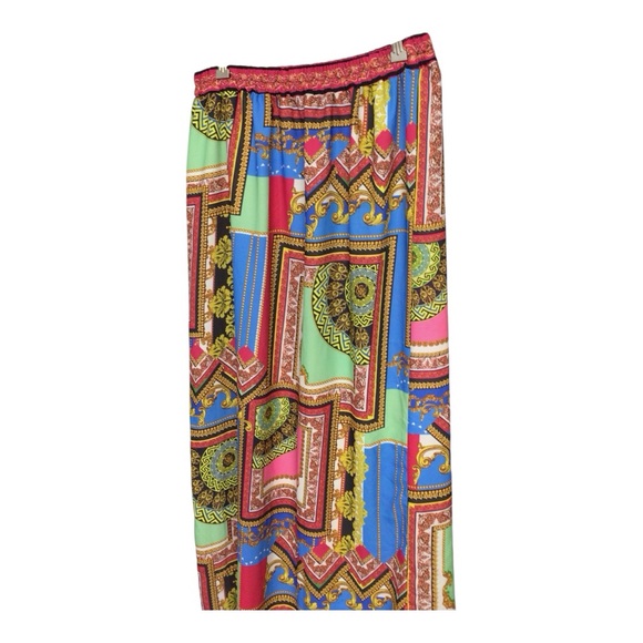 CQ by CQ Vibrant Patterned Maxi Skirt size Medium - Picture 1 of 4